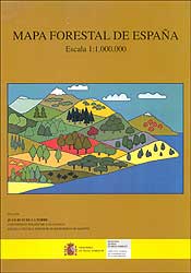 MAPA FORESTAL DE ESPAÑA ESCALA 1:1.000.000 2