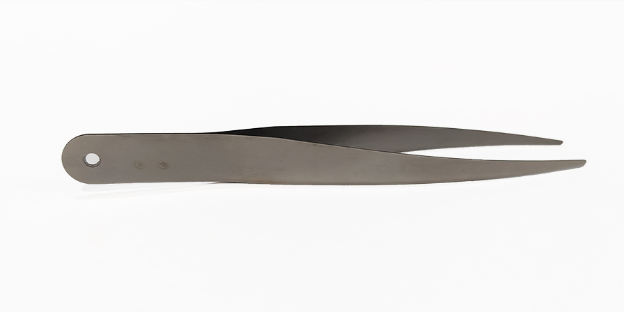 PINZAS SUAVES PARA ENTOMOLOGÍA DE 10 CM PUNTA RECTA 1