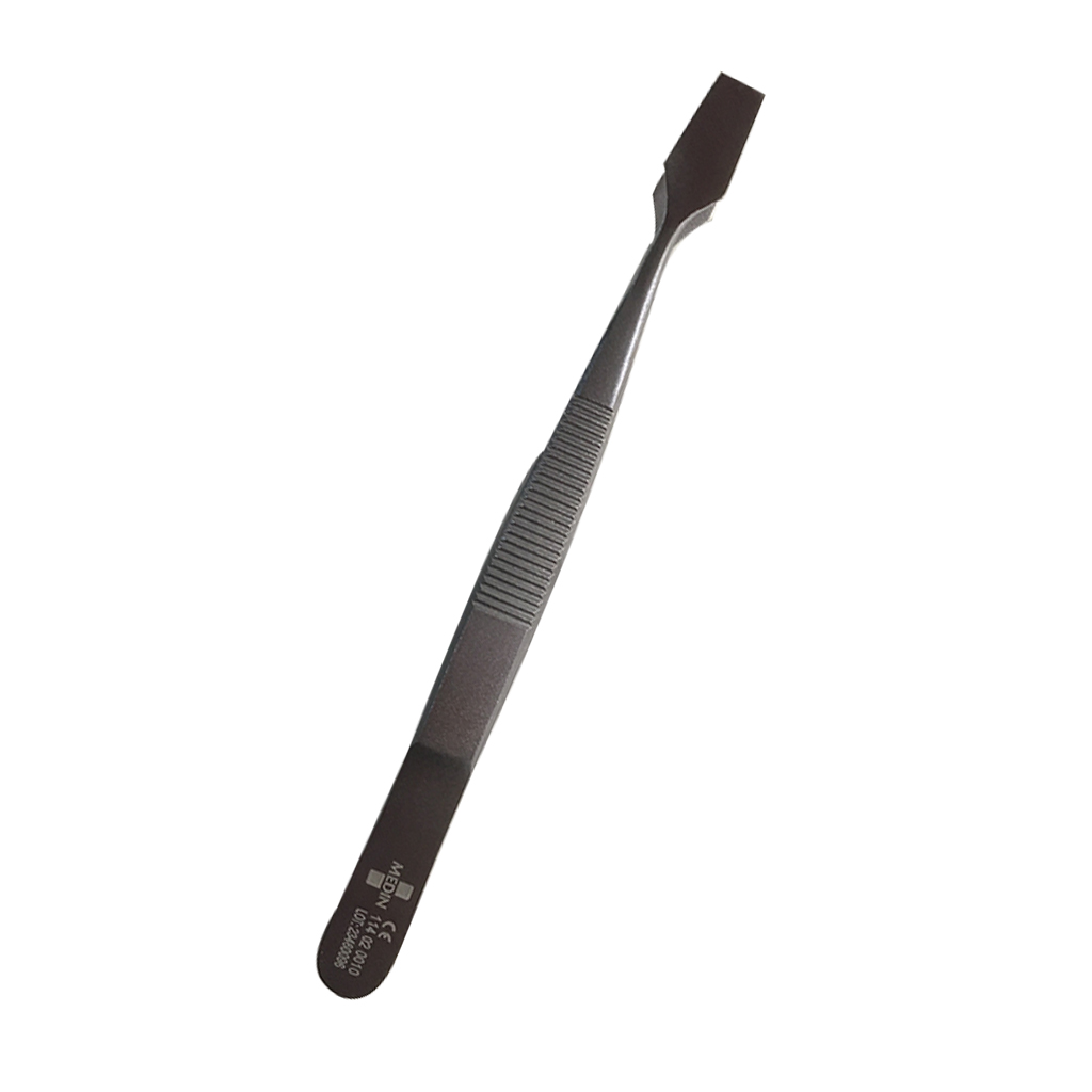 PINZAS DE PUNTAS PLANAS EN ÁNGULO LATERAL PARA PORTAS DE 10,5 CM 2