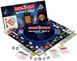 JUEGO DEL MONOPOLI CON TEMÁTICA ASTRONÓMICA 1