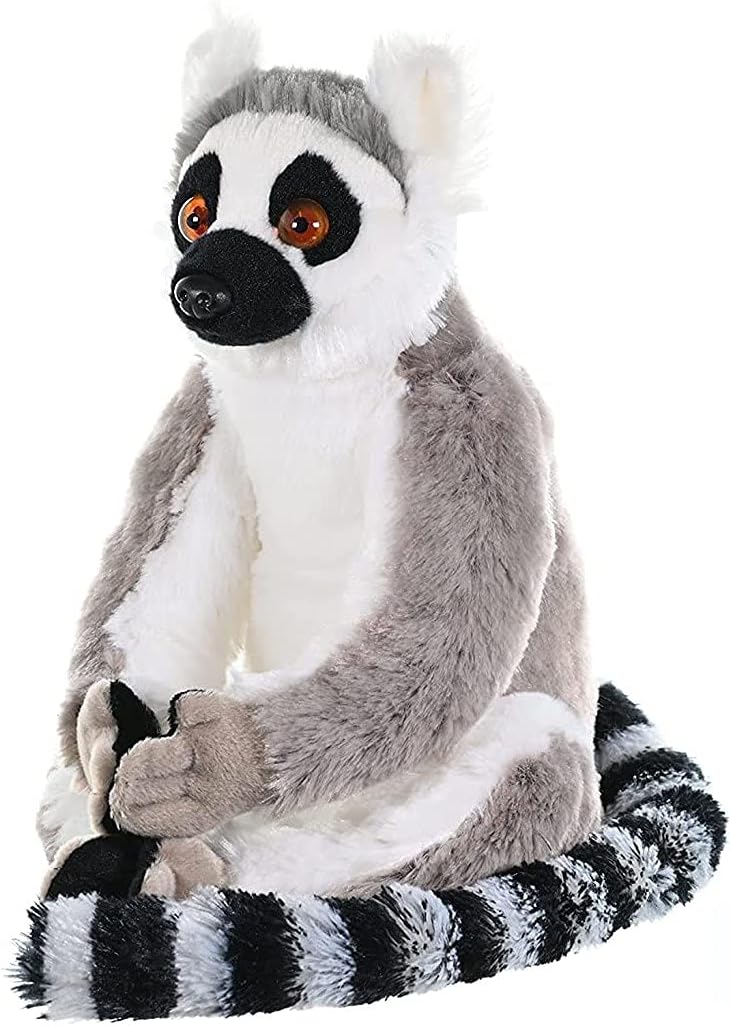 PELUCHE DE LEMUR DE COLA ANILLADA 1
