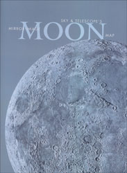MAPA LUNAR IMAGEN EN ESPEJO SKY &AMP; TELESCOPE'S MOON MAP 1