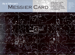 SKY AND TELESCOPE'S MESSIER CARD 1