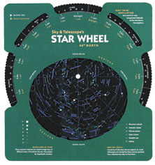 SKY AND TELESCOPE'S STAR WHEEL 40º NORTH 1