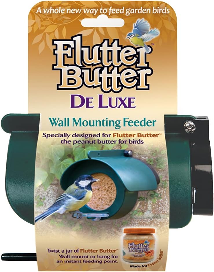 FBF-1 LUXE COMEDERO FLUTTER BUTTER PARA BOTES Y TARROS DE MANTECA DE CACAHUETE 1