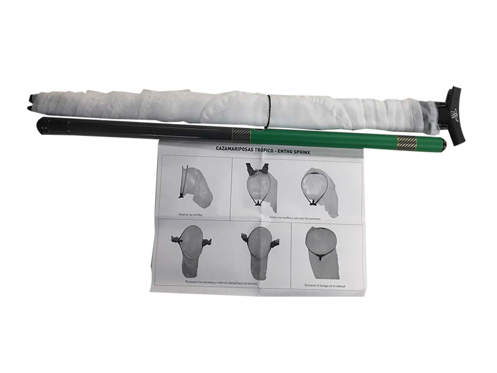 CAZAMARIPOSAS LIGERO PLEGADO RÁPIDO 40 CM 1