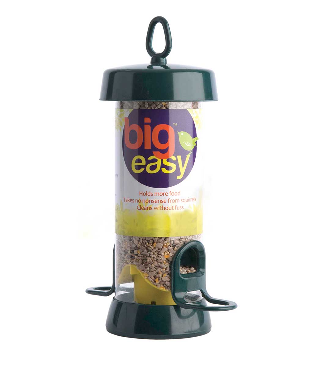 BE-S1G 'BIG EASY' COMEDERO TUBULAR FABRICADO EN ROXRESIN PARA AVES SILVESTRES PEQUEÑO PARA MEZCLA DE SEMILLAS DE DIÁMETRO GRANDE Y DESMONTAB 1