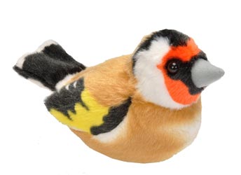PELUCHE DE JILGUERO CON CANTO 1