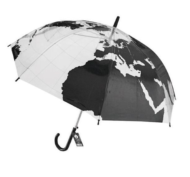 PARAGUAS TRANSPARENTE MAPAMUNDI 1