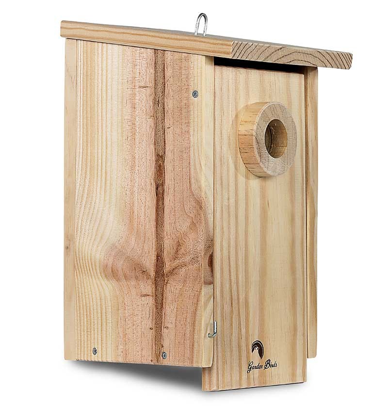 CAJA NIDO DE MADERA ANTIDEPREDADORES 1