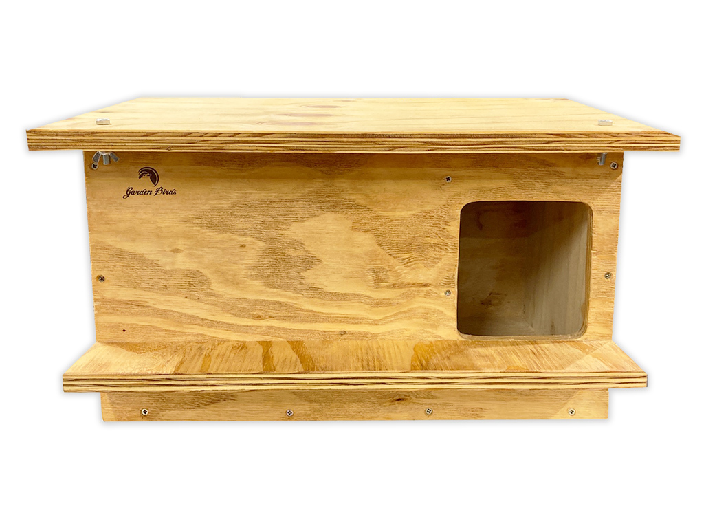 CAJA NIDO PARA LECHUZA EN MADERA TRATADA 1