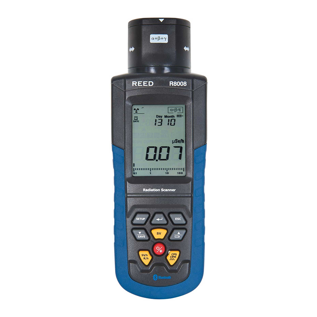 MEDIDOR DE RADIACIÓN PORTABLE REED R8008 1