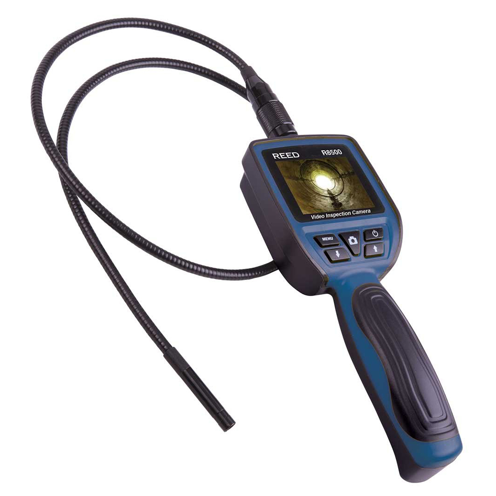 REED CÁMARA ENDOSCOPIO DE VÍDEO-INSPECCIÓN DE 9 MM CON PANTALLA LCD Y GRABACIÓN DE IMÁGENES R8500 1