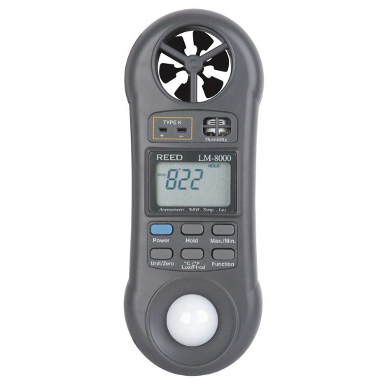 REED MEDIDOR AMBIENTAL MULTI-FUNCIÓN 6 EN 1 LM-8000 1