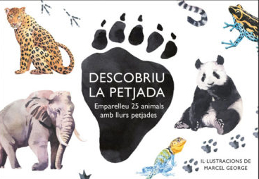 DESCOBRIU LA PETJADA. EMPARELLEU 25 ANIMALS AMB LLURS PETJADES 1