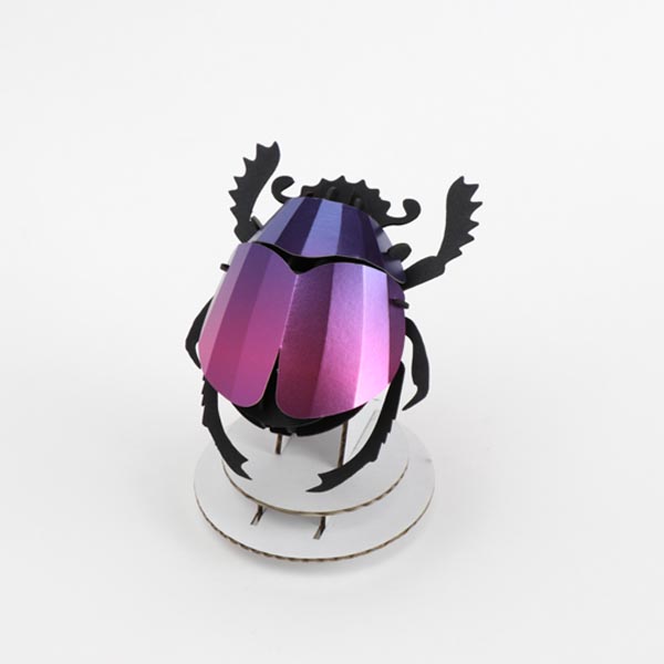 ROMPECABEZAS 3D ENTOMOLOGY PUZZLE  - SCARAB BEETLE 1