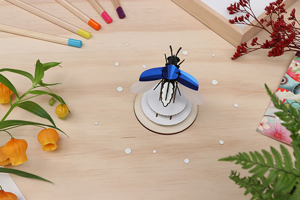 ROMPECABEZAS 3D ENTOMOLOGY PUZZLE - FIREFLY 1
