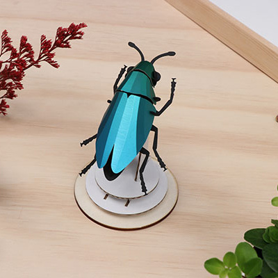 ROMPECABEZAS 3D ENTOMOLOGY PUZZLE - JEWEL BEETLE 1