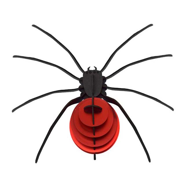 ROMPECABEZAS 3D ENTOMOLOGY PUZZLE - SPIDER RED 1