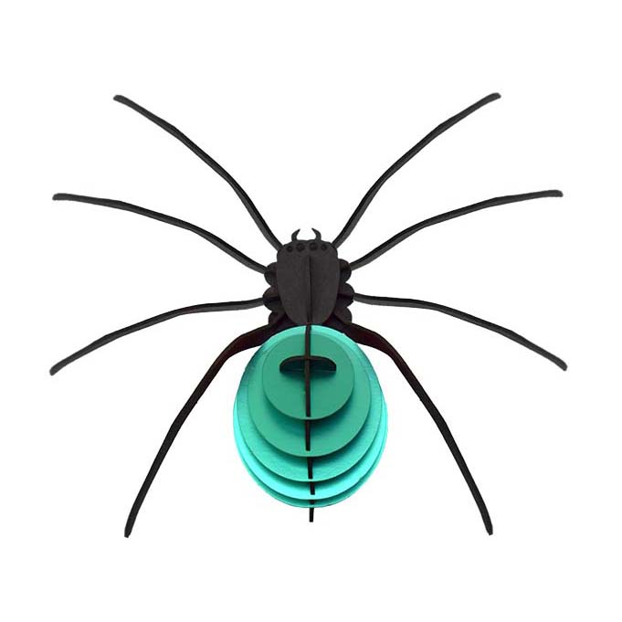 ROMPECABEZAS 3D ENTOMOLOGY PUZZLE - SPIDER GREEN 1