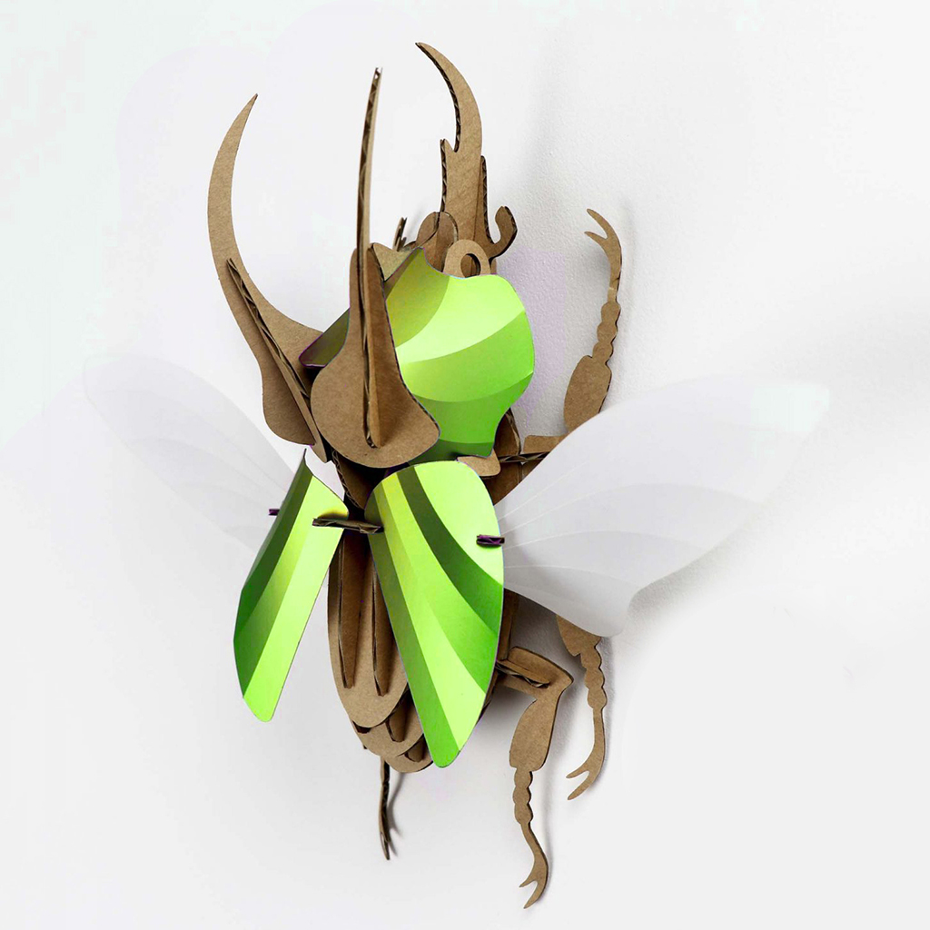 ROMPECABEZAS 3D KIT ENTOMOLOGY PUZZLE - ATLAS BEETLE 1