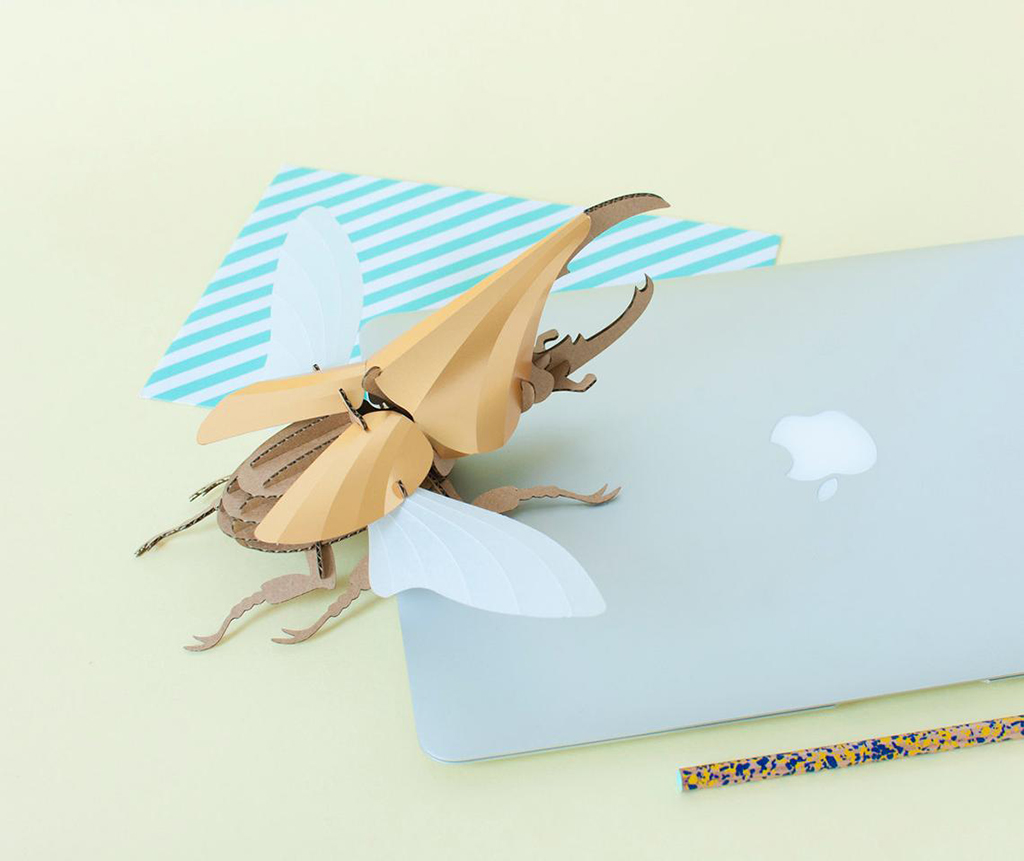 ROMPECABEZAS 3D KIT ENTOMOLOGY PUZZLE - HERCULES BEETLE 1