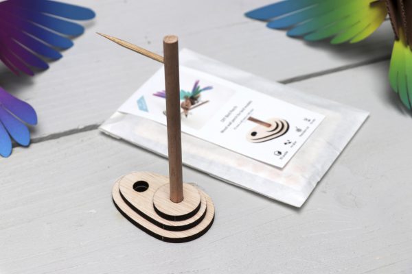 PERCHA DE MADERA PARA ROMPECABEZAS 3D BIRDS 1