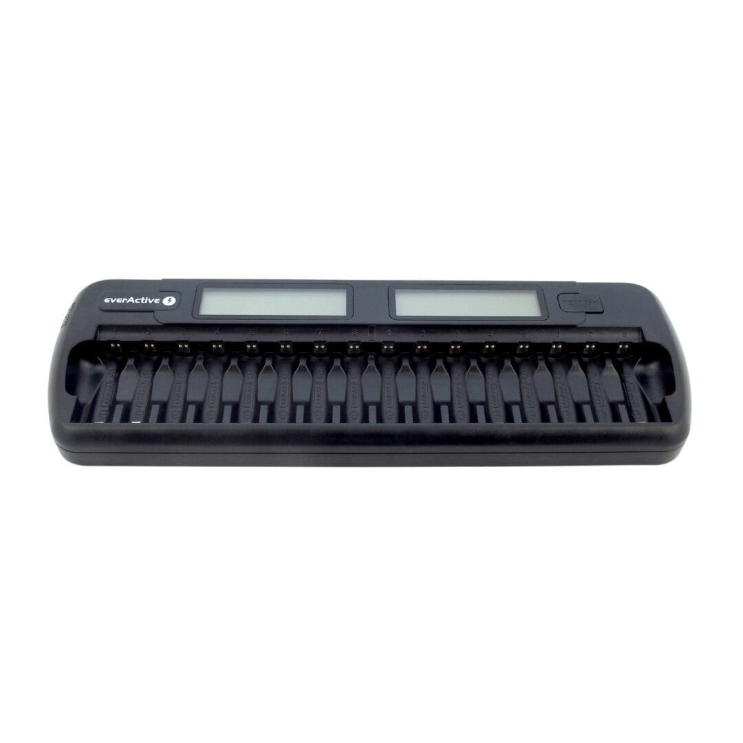 CARGADOR EVERACTIVE NC1600 PARA 16 BATERÍAS AA O AAA TIPO NI-MH O NI-CD 2