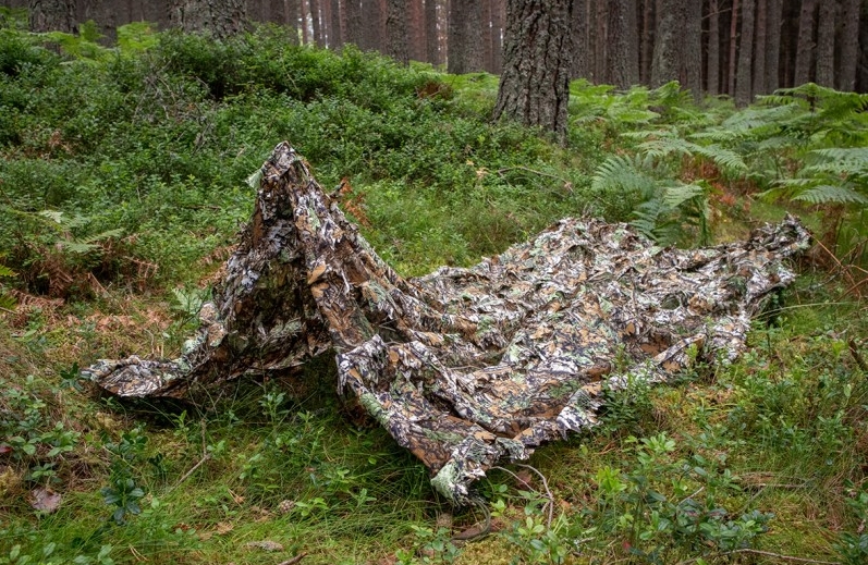 TRAGOPAN LÁMINA 3D DE CAMUFLAJE 1,5X3,5 M 4