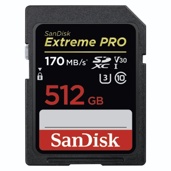 TARJETA DE MEMORIA SD 512 GB (SANDISK SDXC EXTREME GO 512GB 230/150 MB/S) 1