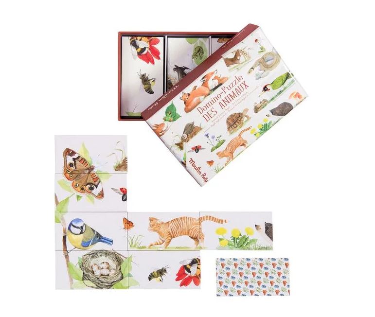 DOMINO-PUZZLE DES ANIMAUX 1