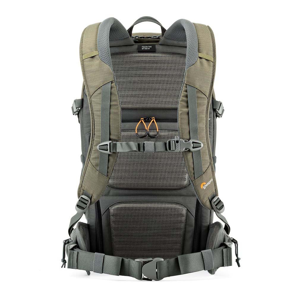 LOWEPRO MOCHILA FLIPSIDE TREK BP 450 AW COLOR VERDE Y GRIS 4