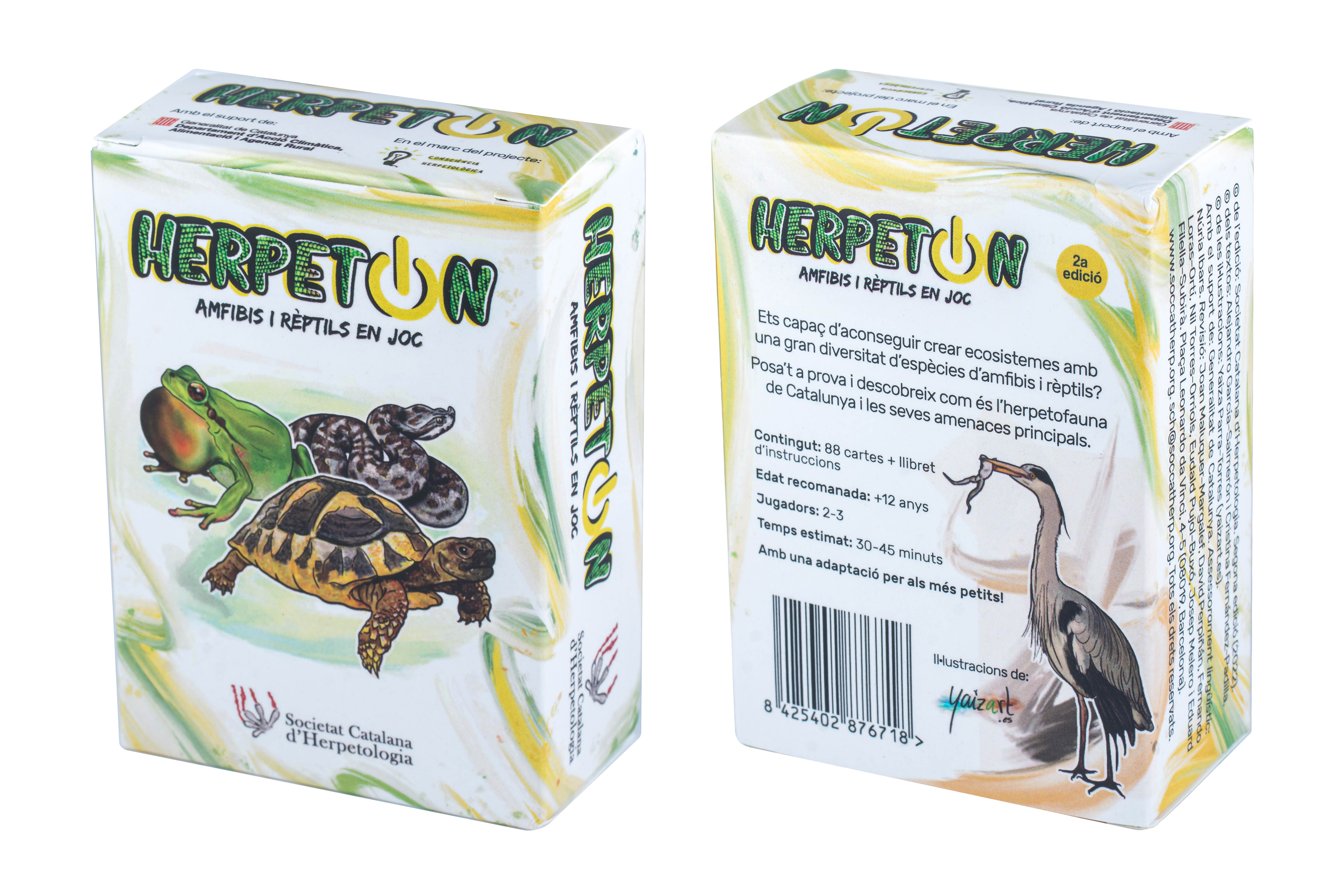 JOC DE CARTES HERPETON 1