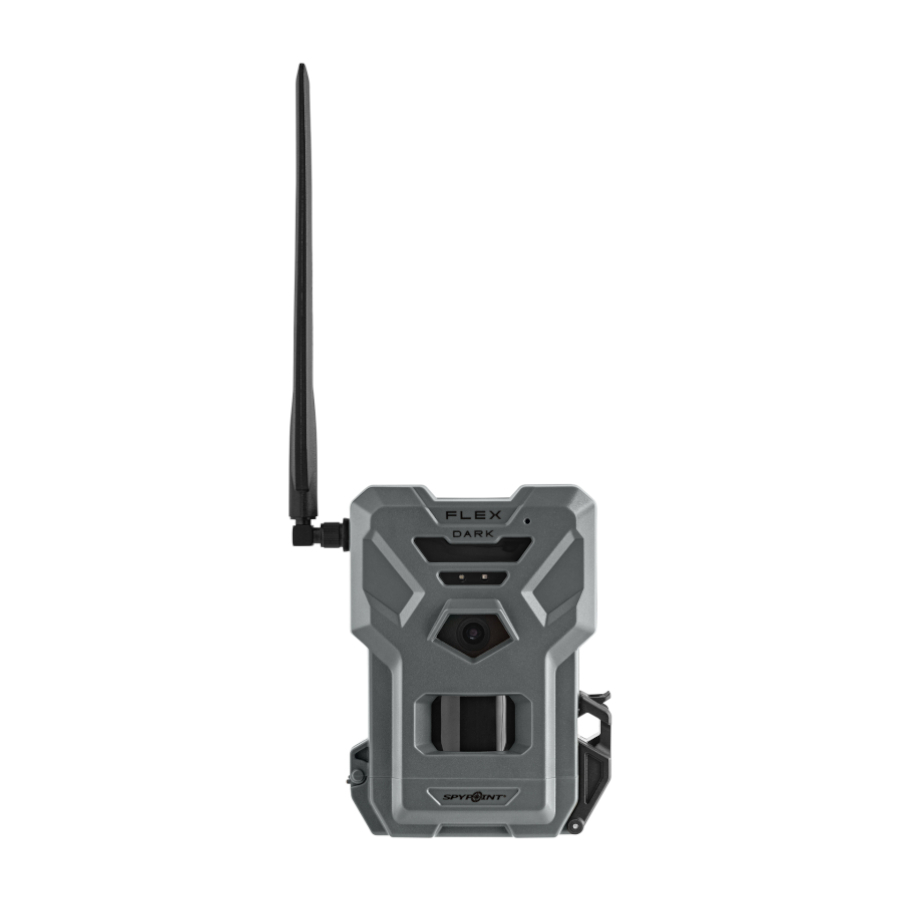 CÁMARA DE TRAMPEO SPYPOINT FLEX DARK 40 MP CON LED NEGROS DE LUZ INFRARROJA INVISIBLE Y TRANSMISIÓN DE FOTO Y VÍDEO VÍA 4G 1