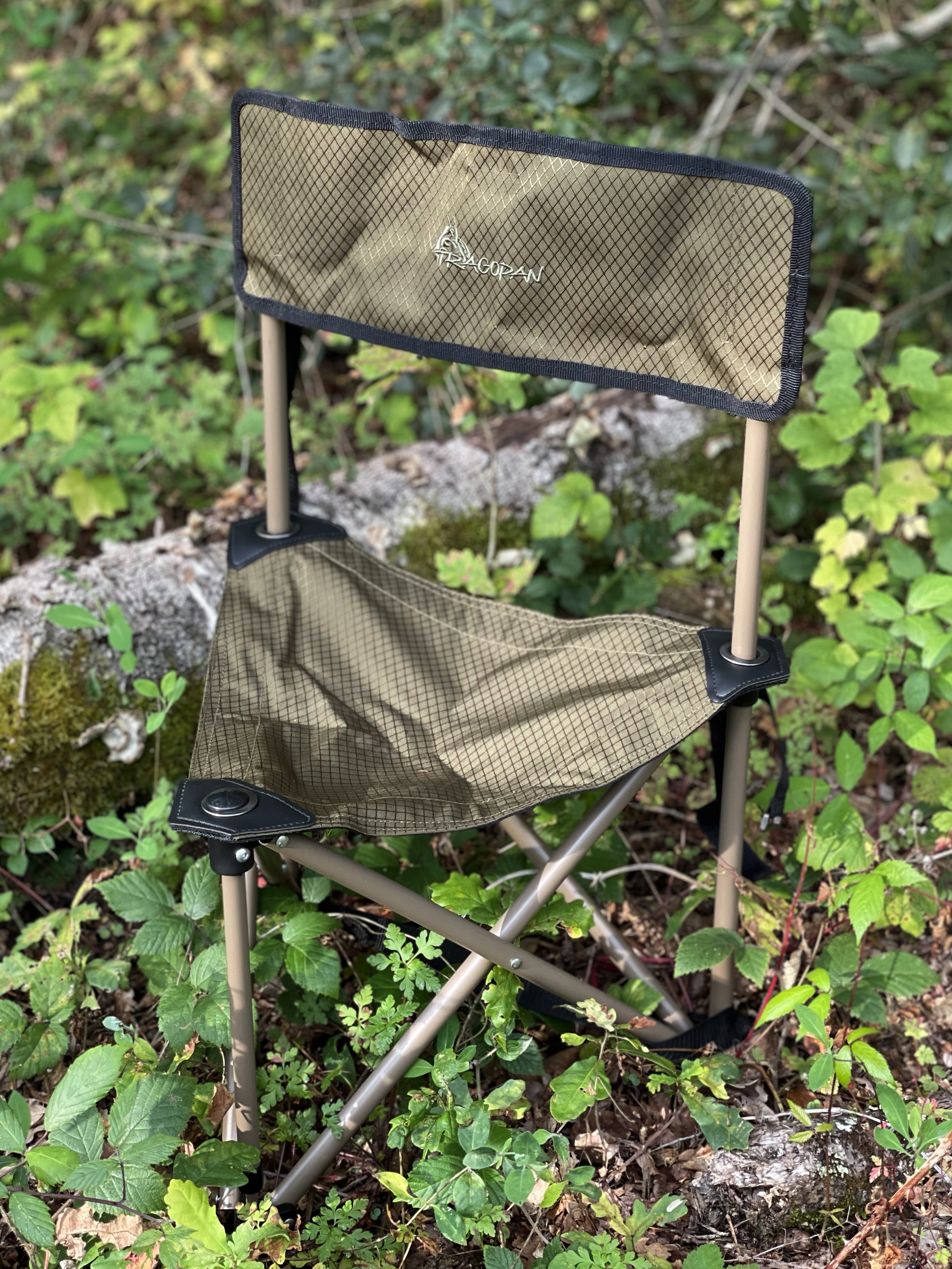 TRAGOPAN SILLA PLEGABLE ULTRA LIGERA CON RESPALDO &QUOT;QUAIL&QUOT; 1