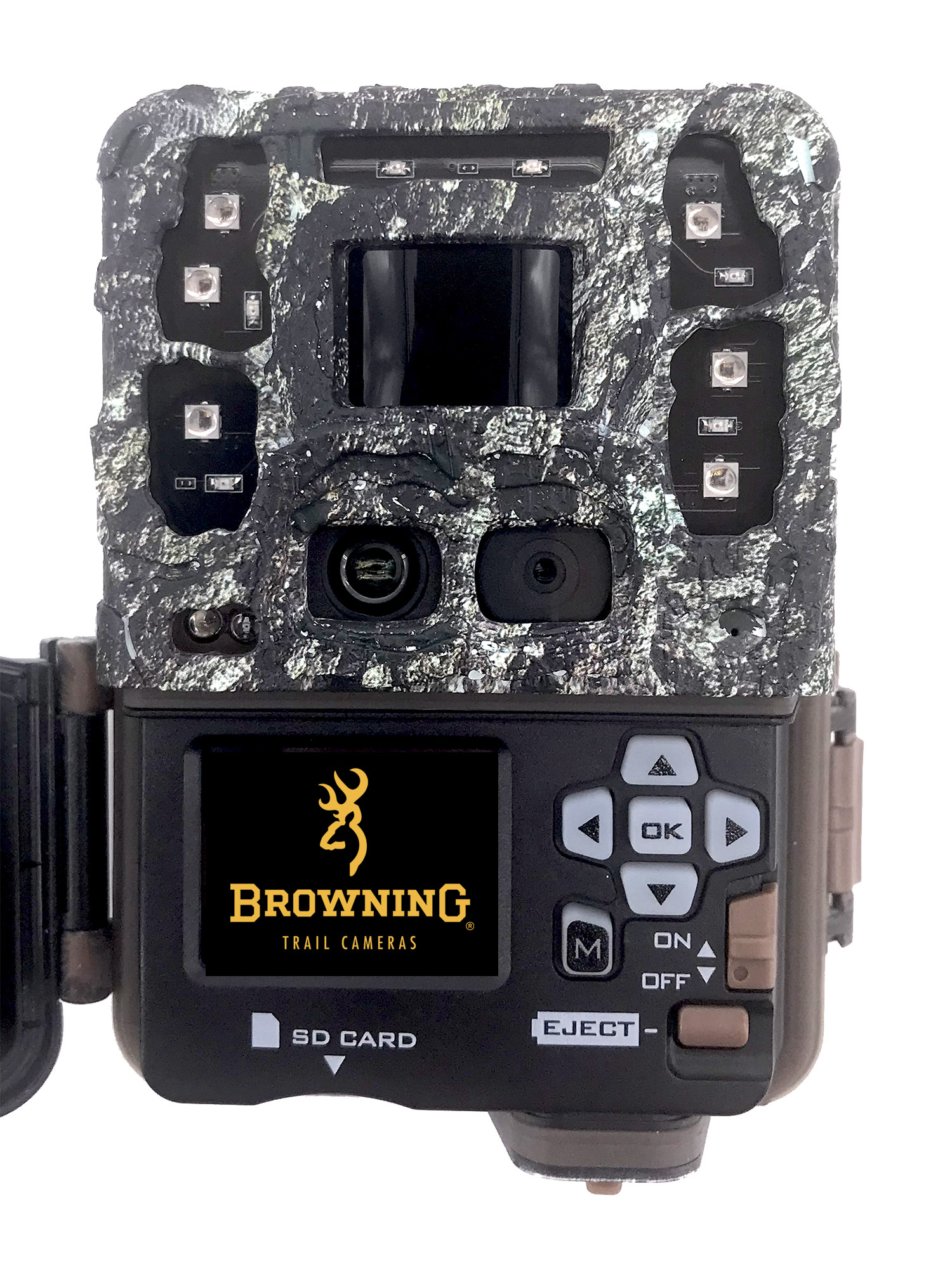 CÁMARA DE TRAMPEO FOTOGRÁFICO BROWNING STRIKE FORCE PRO DCL DUAL LENS NANO 26 MP LOW GLOW CON DOS OBJETIVOS Y CON FLASH DE LUZ INFRARROJA INVISIBLE 3