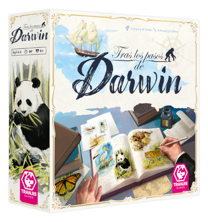 JUEGO DE MESA TRAS LOS PASOS DE DARWIN 1