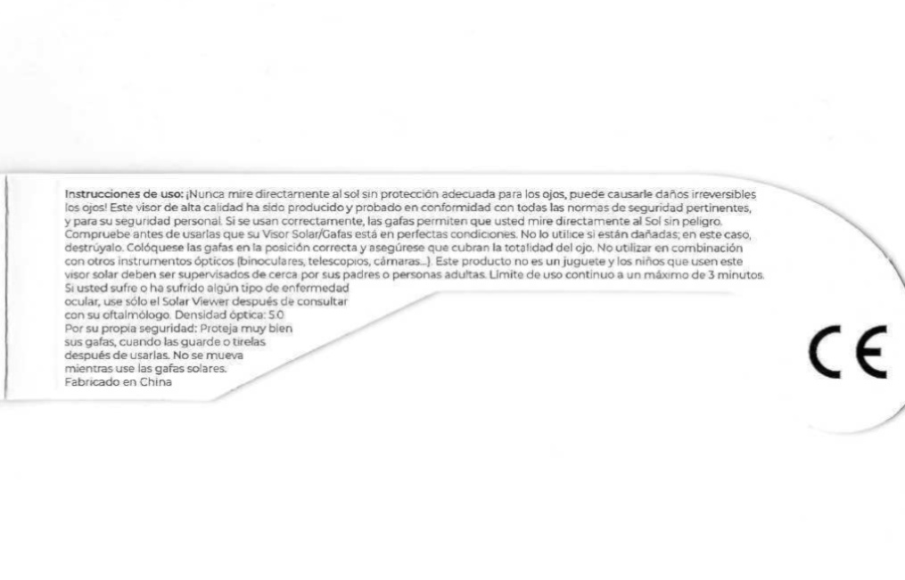 ULLERES ECLIPSI SOLAR - GAFAS ECLIPSE SOLAR 4