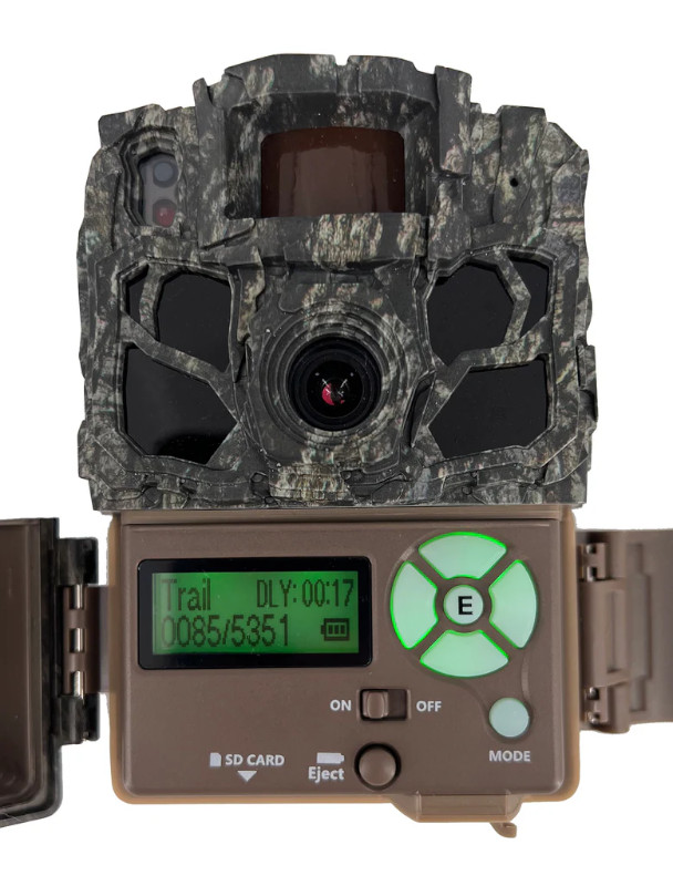 CÁMARA DE TRAMPEO FOTOGRÁFICO DARK OPS FHDR40 40 MP NO GLOW CON FLASH DE LUZ INFRARROJA INVISIBLE DE LEDS NEGROS 2