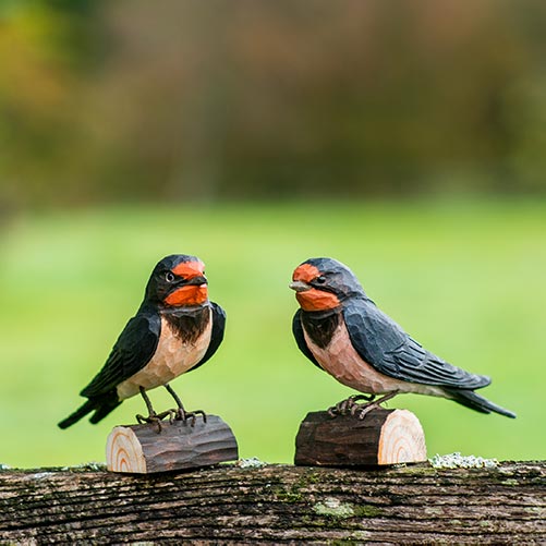 DECOBIRD FIGURA DE GOLONDRINA 2