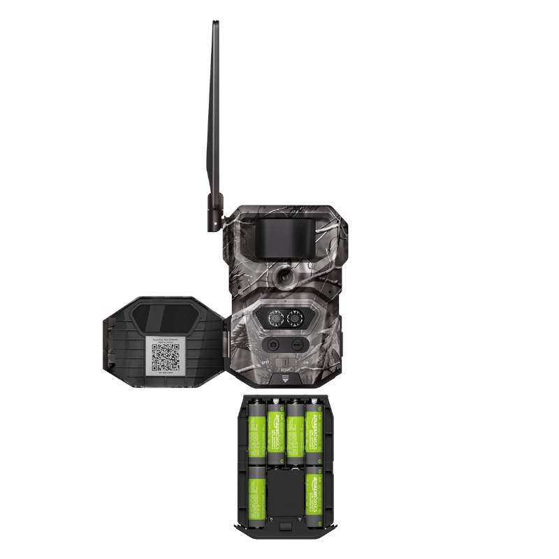 HIKMICRO T16 CÁMARA DE TRAMPEO 24 MP CON LED NEGROS DE LUZ INFRARROJA INVISIBLE, TRANSMISIÓN DE FOTO Y VÍDEO Y VISIÓN EN DIRECTO VÍA 4G 2