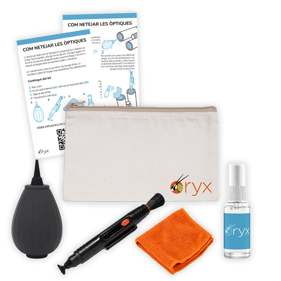 KIT DE LIMPIEZA DE ÓPTICAS ORYX 1