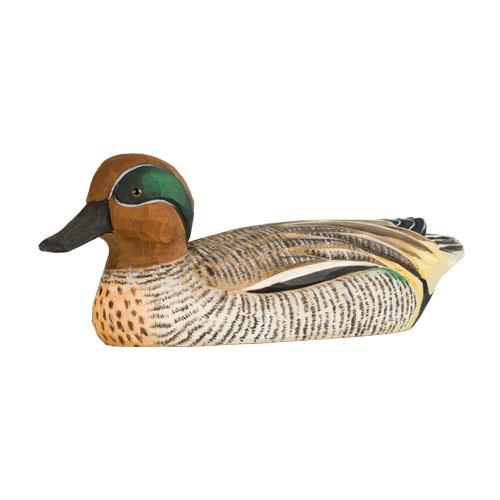 DECOBIRD FIGURA DE CERCETA COMÚN 1