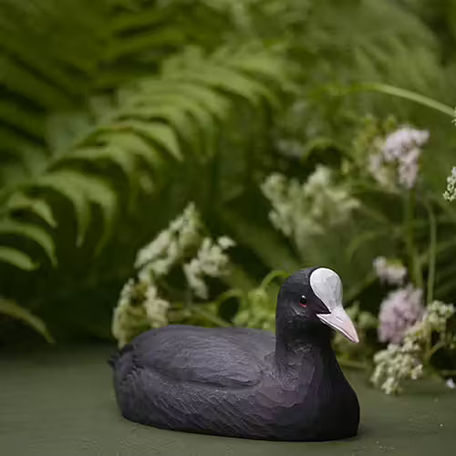 DECOBIRD FIGURA DE FOCHA COMÚN 2