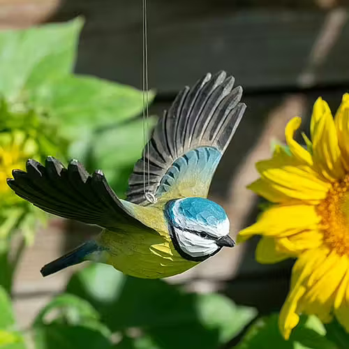 DECOBIRD FIGURA DE HERRERILLO EN VUELO 2