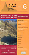 MAPAS PIRINEO. BENASQUE, VALL DE BENÁS, PARQUE POSETS, MALADETA, ANETO, BALLIBIERNA, POSETS 1
