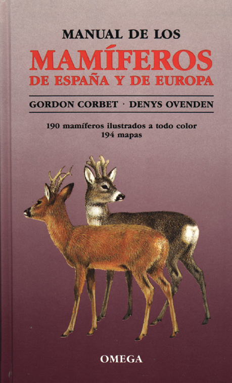 MANUAL DE LOS MAMÍFEROS DE ESPAÑA Y EUROPA 1