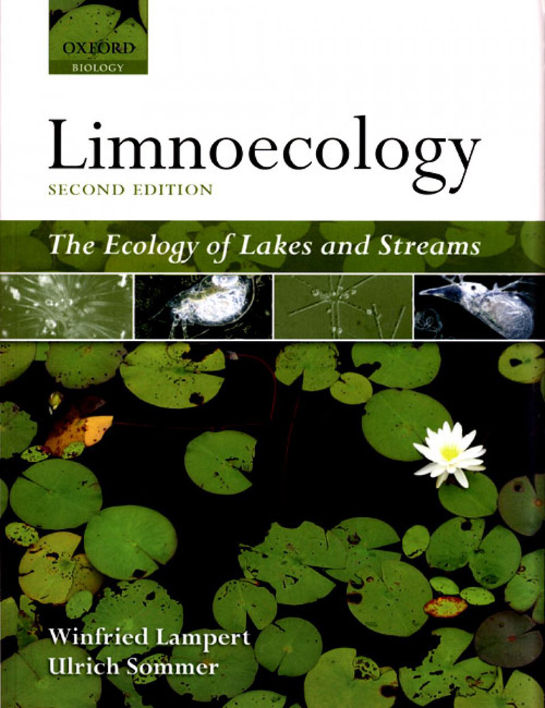LIMNOECOLOGY. THE ECOLOGY OF LAKES AND STREAMS 1