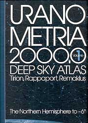 URANOMETRIA 2000.0  VOLUMEN I. THE NORTHERN HEMISPHERE TO -6º 1