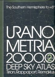 URANOMETRIA 2000.0  VOLUME 2. THE SOUTHERN  HEMISPHERE TO +6º 1